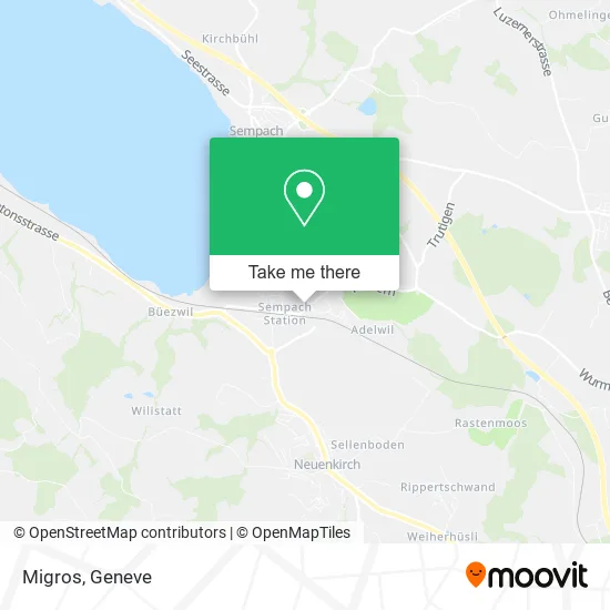 Migros map