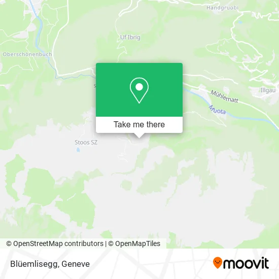 Blüemlisegg map