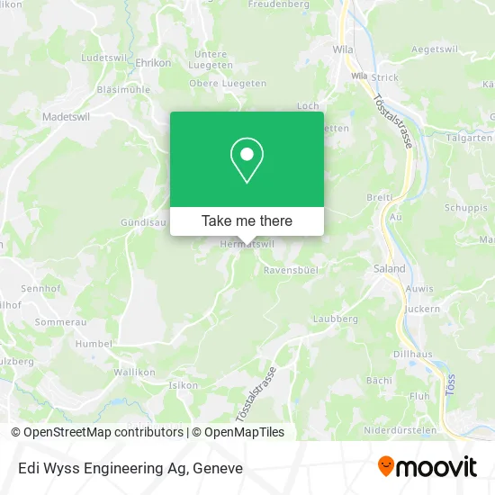 Edi Wyss Engineering Ag map