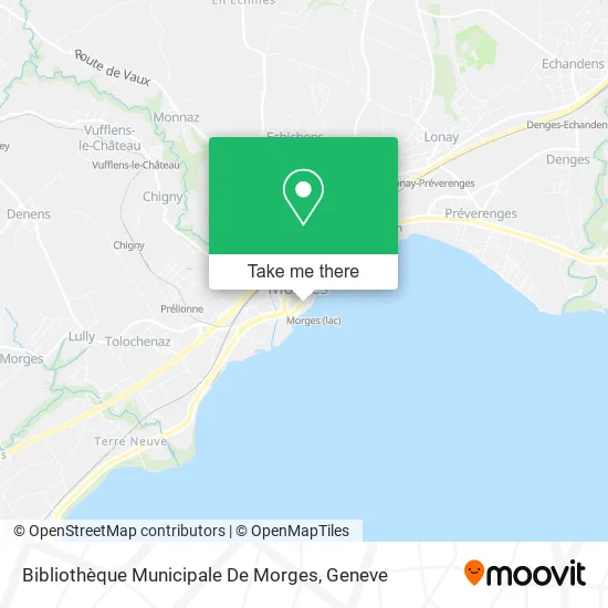 Bibliothèque Municipale De Morges map