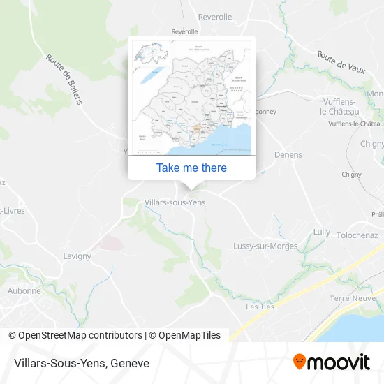 Villars-Sous-Yens map