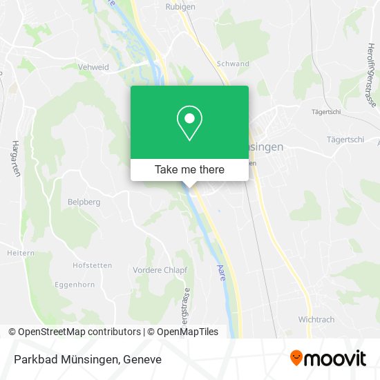 Parkbad Münsingen map