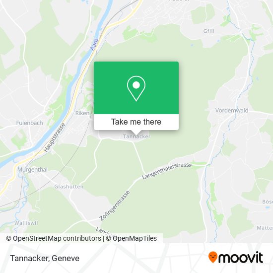 Tannacker map