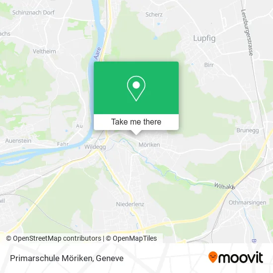 Primarschule Möriken map