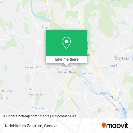 Kirlchliches Zentrum plan