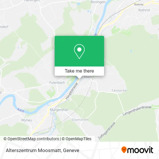 Alterszentrum Moosmatt map