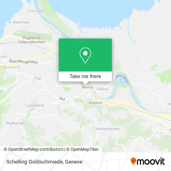 Schelling Goldschmiede map