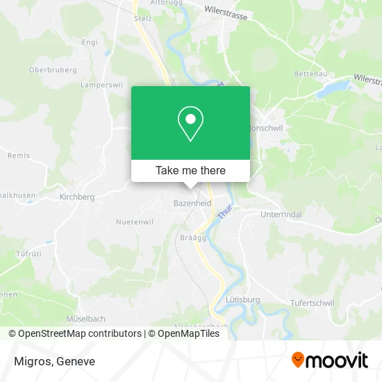 Migros map