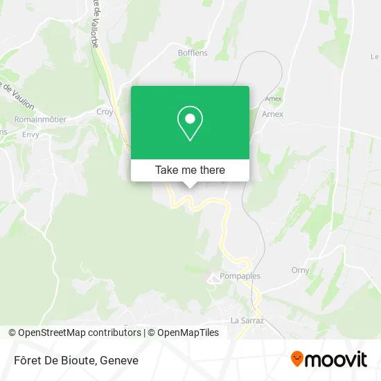 Fôret De Bioute map