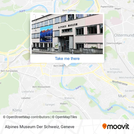 Alpines Museum Der Schweiz map