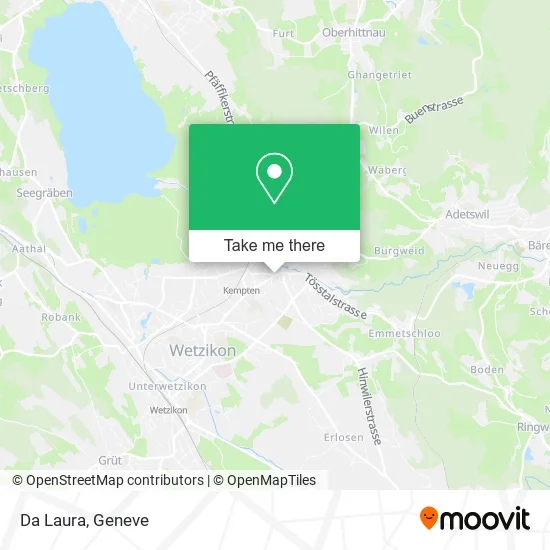 Da Laura map