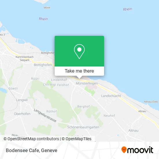 Bodensee Cafe map
