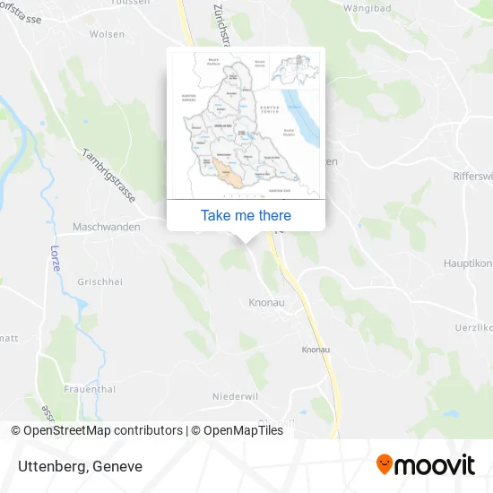 Uttenberg map