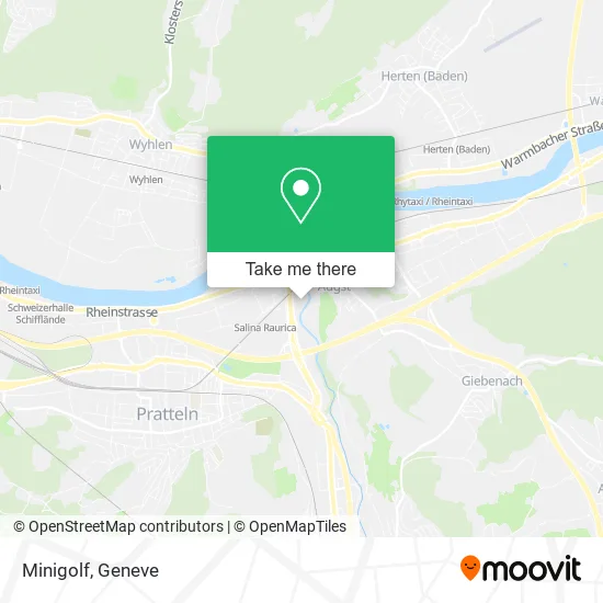 Minigolf map