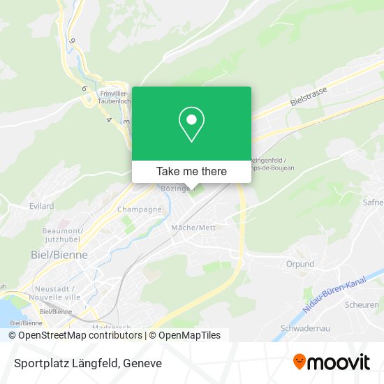 Sportplatz Längfeld map