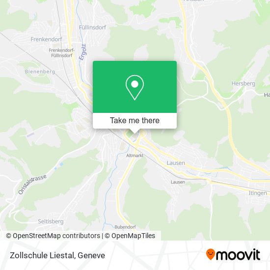 Zollschule Liestal map