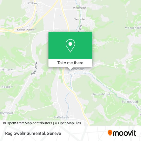 Regiowehr Suhrental map