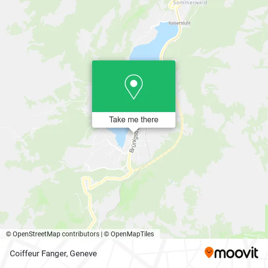 Coiffeur Fanger map