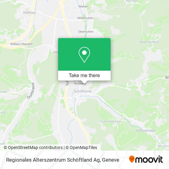 Regionales Alterszentrum Schöftland Ag map