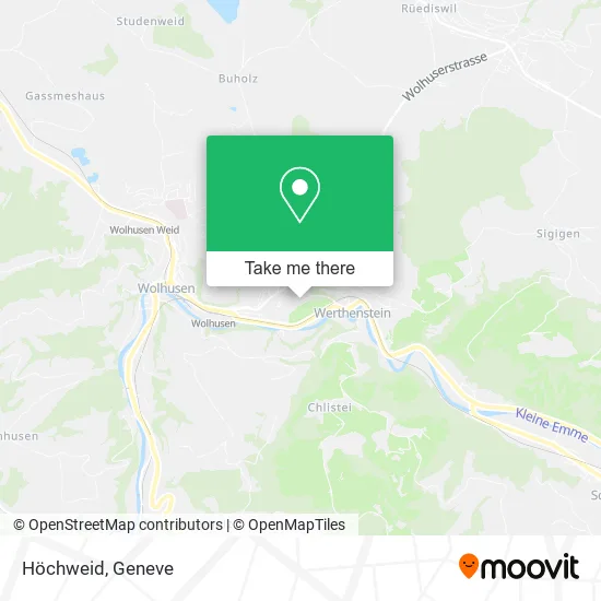 Höchweid map