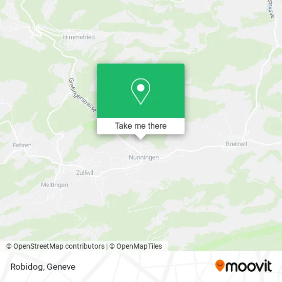 Robidog map