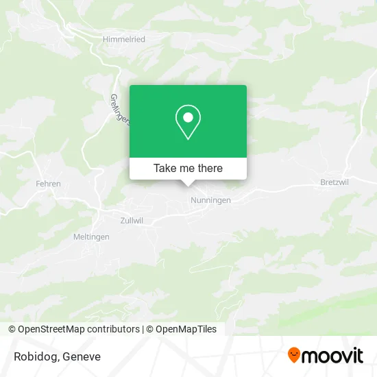Robidog map