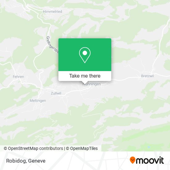 Robidog map
