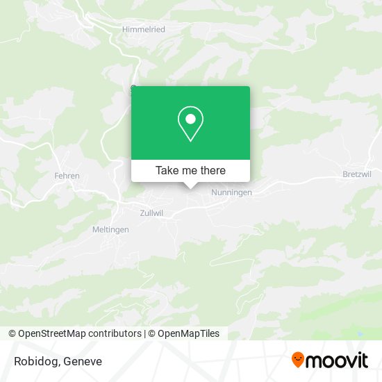 Robidog map