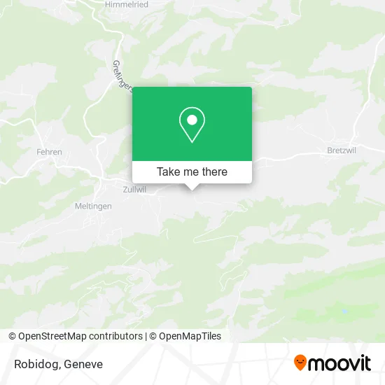 Robidog map