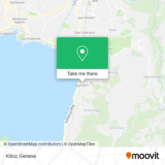 Kibiz map