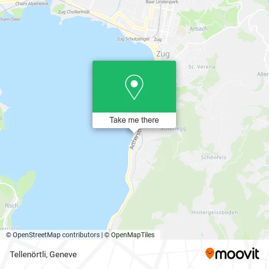 Tellenörtli map