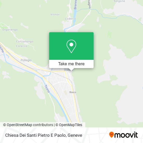 Chiesa Dei Santi Pietro E Paolo map