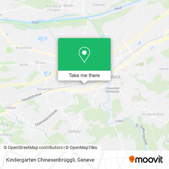 Kindergarten Chinesenbrüggli map