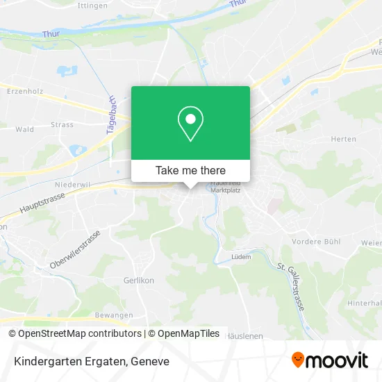 Kindergarten Ergaten map