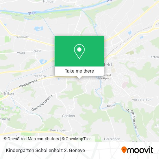 Kindergarten Schollenholz 2 map