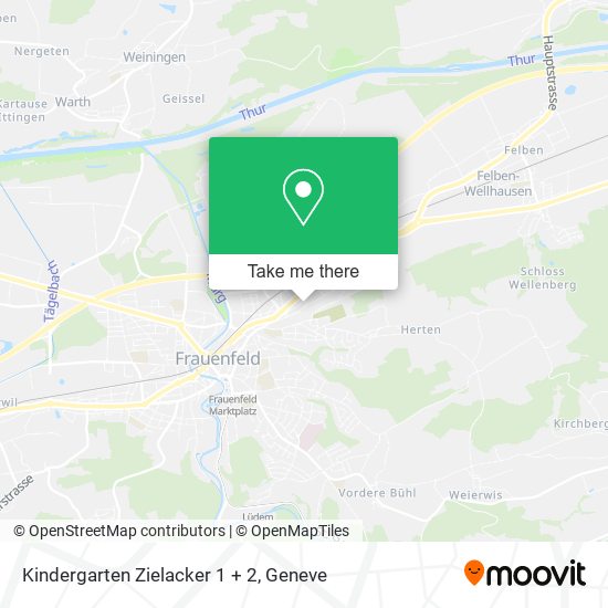 Kindergarten Zielacker 1 + 2 map