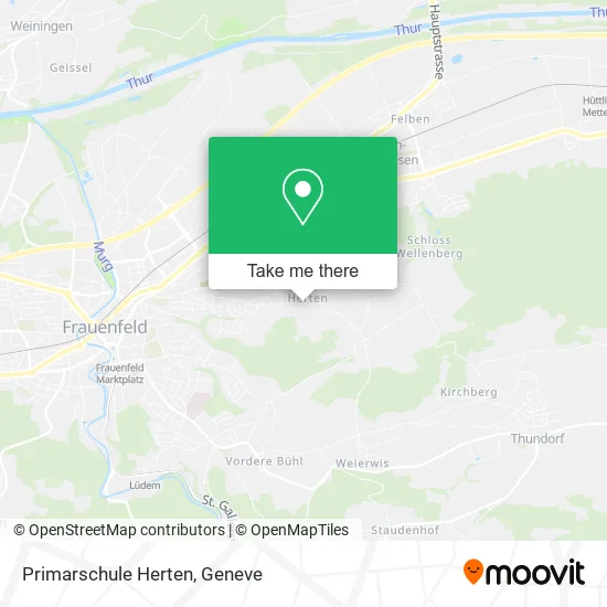 Primarschule Herten map