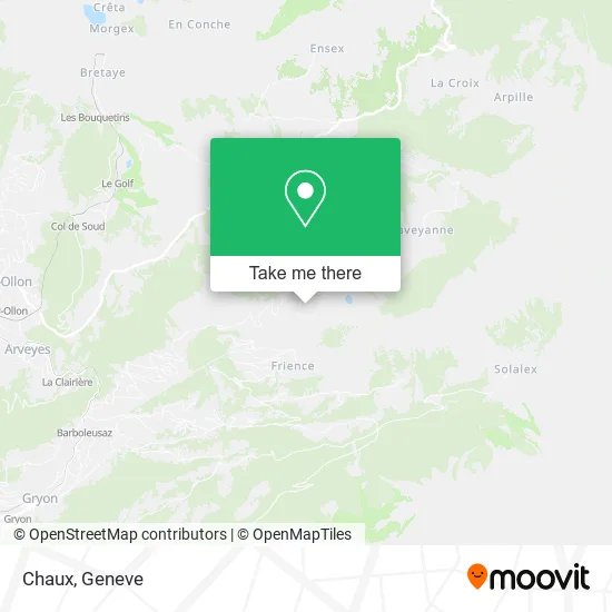 Chaux map
