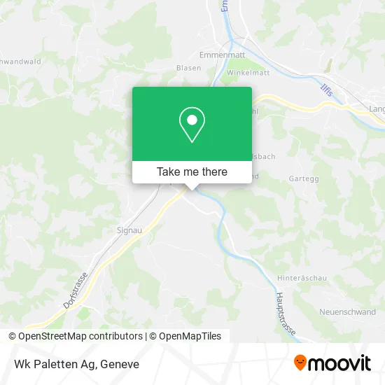 Wk Paletten Ag map