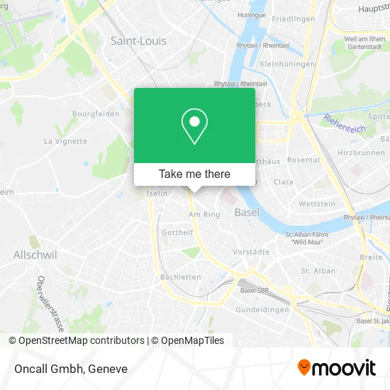 Oncall Gmbh map