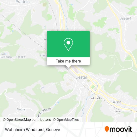 Wohnheim Windspiel map