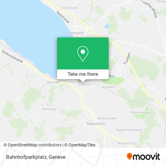 Bahnhofparkplatz map
