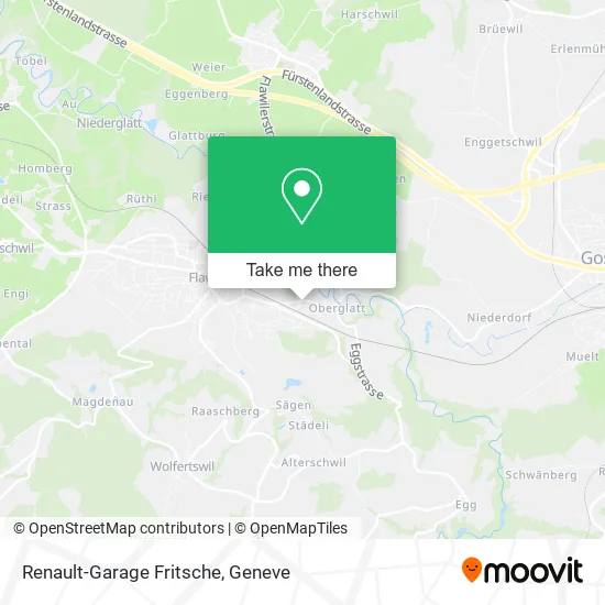 Renault-Garage Fritsche map