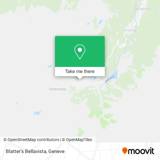 Blatter's Bellavista map