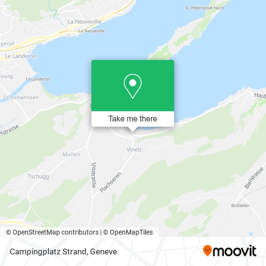 Campingplatz Strand map