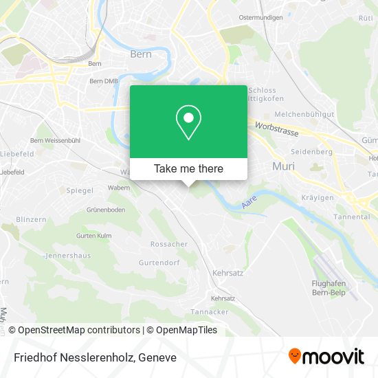 Friedhof Nesslerenholz map