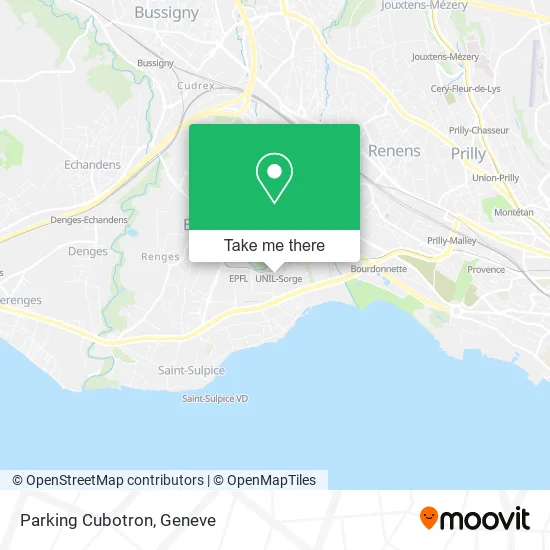 Parking Cubotron map