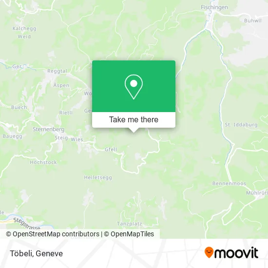 Töbeli map