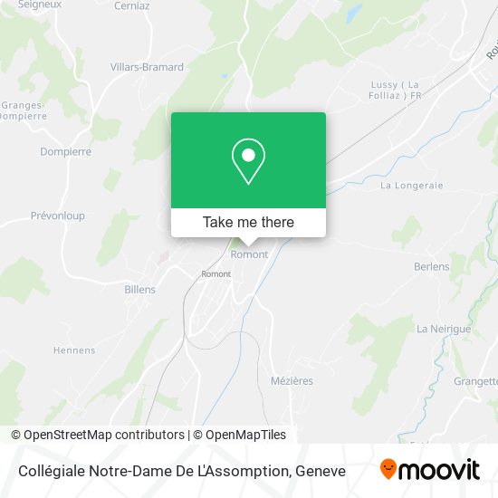 Collégiale Notre-Dame De L'Assomption map