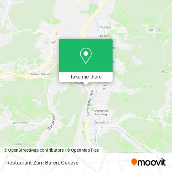 Restaurant Zum Bären map